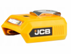 JCB USB nabíjecí adaptér s LED svítilnou