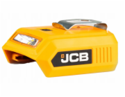 JCB USB nabíjecí adaptér s LED svítilnou