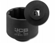 JCB 3/4 hluboký rázový nástrčný klíč 79 mm (12hranný)