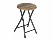 Wenko Skládací koupelnová stolička FORIO, loft, se sedákem 30 x 46 cm, WENKO