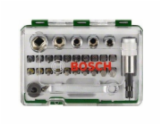  BOSCH 27 dílná sada šroubovacích hrotů a nástrčných klíčů s ráčnou