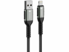 ForCell Kabel USB-A - Lightning 0,25 m, černý