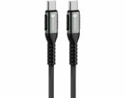 ForCell Kabel USB-C - USB-C 0,25 m černý