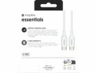 Zagg Kabel USB-C - USB-C 1 m bílý (409913177)