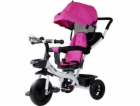 Lean Sport Tříkolka PRO300 růžová s rukojetí a ráfkem