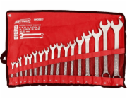 AWTools 17dílná sada očkoplochých klíčů, 8 mm-32 mm, matná (AW39817)