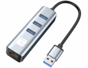 Techly Síťový adaptér iDATA USB 3.0 - RJ45 (TLY_366907)