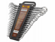 Forcekraft Sada očkoplochých klíčů 8-32 mm, 18 kusů.