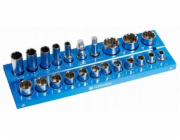 Forsage Sada 1/2 nástrčných klíčů, 22 kusů (6hranných)