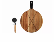 Springos Prkénko na pizzu s nožem