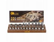 Forcekraft Sada 1/2 nástrčných klíčů, 22 kusů (6hranných)