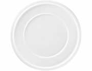 Eurofirany STONE Plochý talíř, průměr 28 cm, bílý