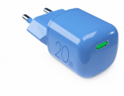 Puro Nabíječka 20W GaN USB-C do zásuvky - modrá