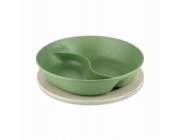 Koziol Samostatný talíř s přihrádkou a víkem, 1,5 l, KOZIOL