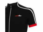 RH+ Cyklistický dres zeroPrime ČERNO-BÍLO-ČERVENÁ - M