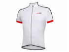 RH+ Cyklistický dres zeroPrime ČERVENO-BÍLÝ - L