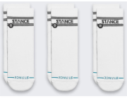 Stance Ponožky Basic Quarter Socks 3 páry bílé