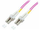 Techly Optický patchcord OM4 50/125 mm LC-LC Duplex 10m
