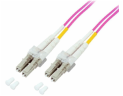 Techly Optický patchcord OM4 50/125 mm LC-LC Duplex 10m