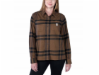 Carhartt Dámská flanelová hnědá košile
