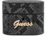 Guess Ochranný kryt GUACAPPUSNSMLBK Python Collection pro AirPods Pro černý