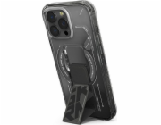 SKINARMA Pouzdro Helio pro iPhone 16 Pro Max 6.9 s magnetickým nabíjením a stojánkem, černé/černé