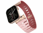 SKINARMA Řemínek Gemini pro Apple Watch 42/41/40 mm růžový