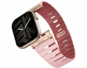 SKINARMA Řemínek Gemini pro Apple Watch 42/41/40 mm růžový