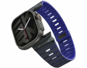 SKINARMA Řemínek Gemini pro Apple Watch 49/46/45/44 mm, tmavě modrý