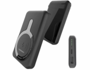 Denmen Bezdrátová powerbanka PD+ MagSafe 10000mAh 15W, černá