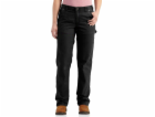 Carhartt Kalhoty Carhartt Original Fit Crawford, černé
