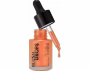Rodial Blush Drops, Zářivý finish, Tekutá tvářenka, Meruňkový sorbet, 15 ml Pro ženy