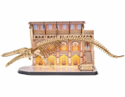 Cubicfun ZÁBAVNÉ 3D KUSOVÉ PUZZLE LED PŘÍRODNÍ MUZEUM MODRÁ VELRYBA