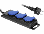 Orno OR-AE-13158 prodlužovací kabel 3 zásuvky 5 m černý (OR-AE-13158/5M)