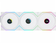 Lian Li Ventilátor UNI FAN TL Wireless LCD 120, 3 kusy, bílý (12TLLCD1W3W)