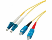 Rotronic Optický patchcord LWL duplex E9/125um LC/SC 10,0 m