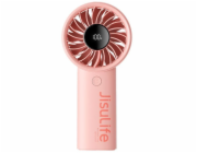 Ronic Zyle Přenosný ruční ventilátor Jisulife Life4 5000mAh s USB - růžový