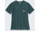 Carhartt Tričko Iconic WK87 Pocket Greenstone
