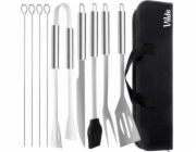 Vilde SADA 10 GRILOVACÍCH NÁSTROJŮ V KUFRU 489298