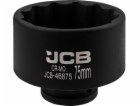 JCB 3/4 75mm rázový nástrčný klíč (12hranný)