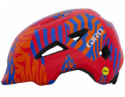 Giro Dětská helma SCAMP II Velikost helmy: XS (45-49 cm), Vyberte barvu: Matná červená se zvířecími motivy