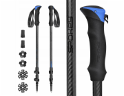 Spokey Ultralehké trekingové hole ATOM z karbonu