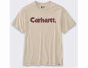 Carhartt Tričko Relaxed Fit SS Logo Graphic OAT