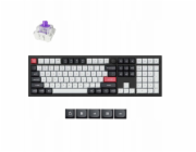 Keychron Q6 HE QMK Gateron magnetická klávesnice s dvojitou lištou Nebula (Q6H-M1)