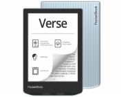 PocketBook Elektronická čtečka Verse modrá + pouzdro