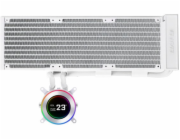 Lian Li HYDROSHIFT II LCD-C 360N bez ventilátoru ARGB AiO Wasserkühlung - weiß