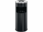 Durable Odpadkový koš s popelníkem 17 l černý (333201)