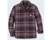 Carhartt Košile Midweight Pleid TMAVĚ SE Flanel