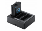 Telesin USB nabíječka + 2x dobíjecí baterie pro GoPro Her...