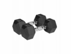 Rebel Litinové činky s pogumovaným povrchem HEX 2x7,5 kg ...